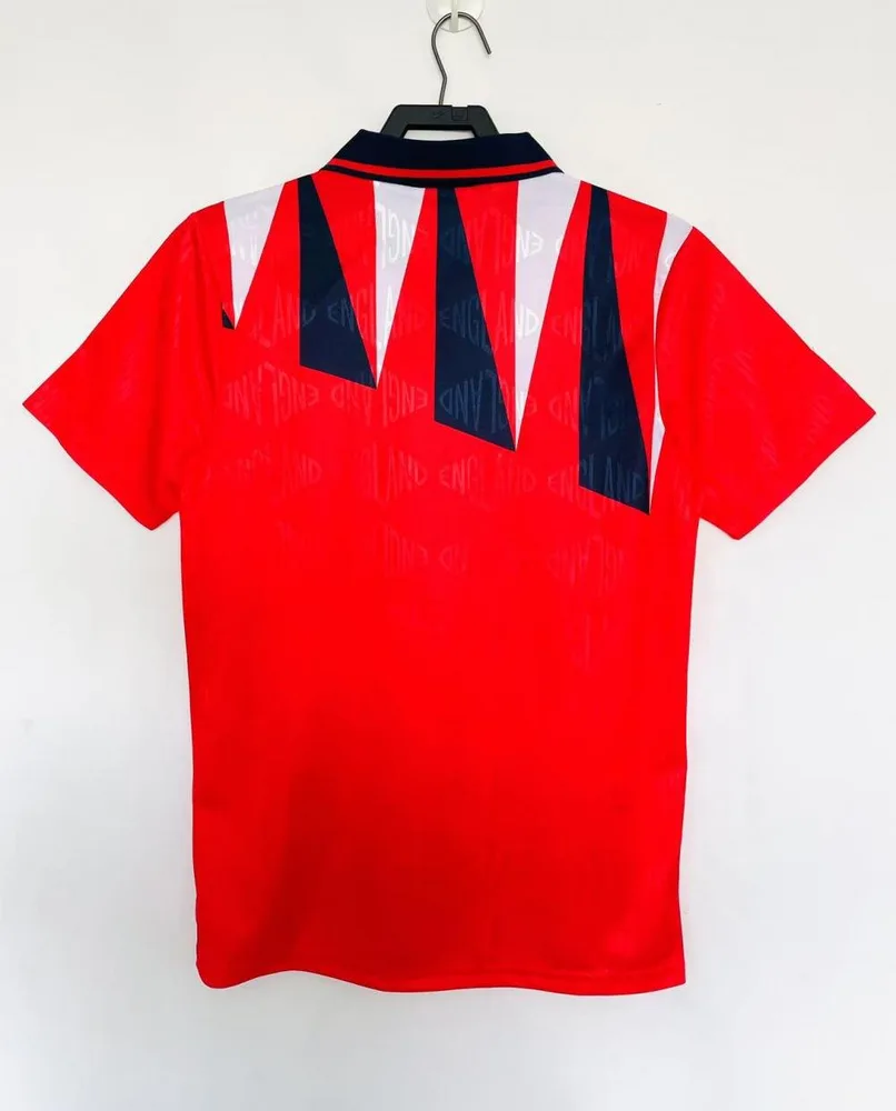 England 1992 Retro England Away Soccer Jersey 1992 — 2