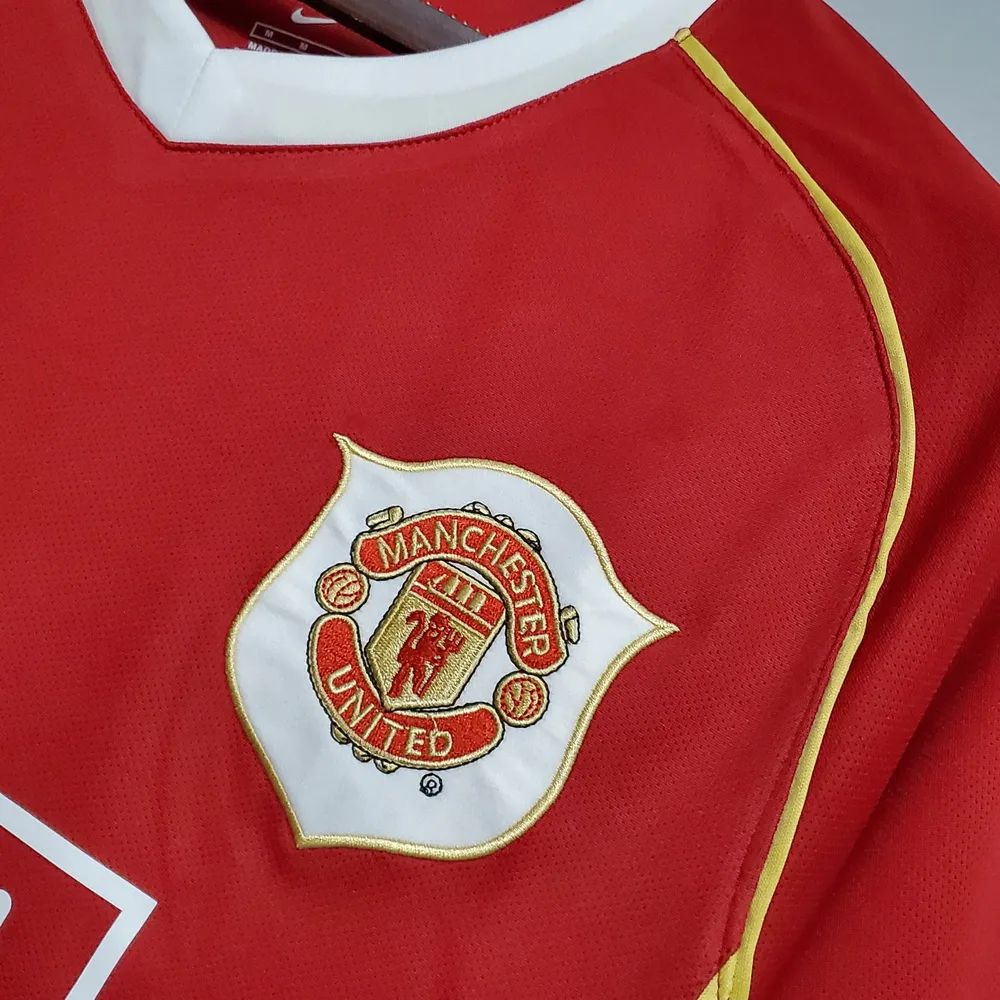 Manchester United 2006/2007 Retro Manchester United Home Football Shirt 2006/2007 — 5