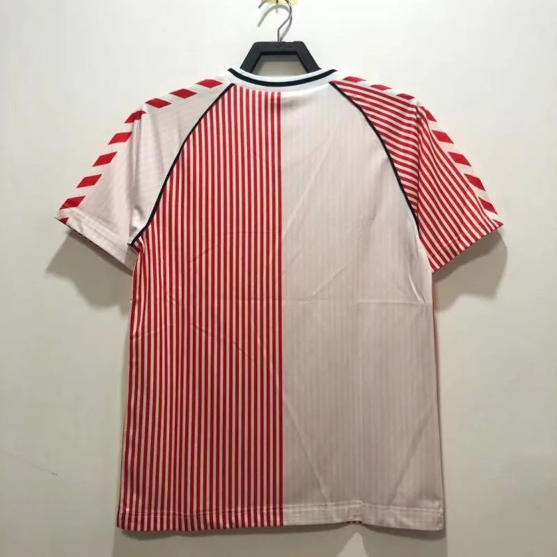 Denmark 1986 Retro Denmark National Team Visitante Camiseta de fútbol 1986 — 2