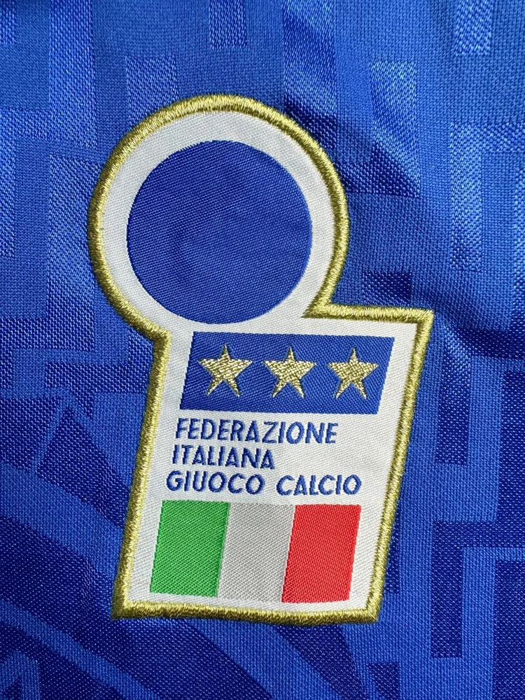 Italy 1995 Retro Italy Home Soccer Shirt 1995 — 6