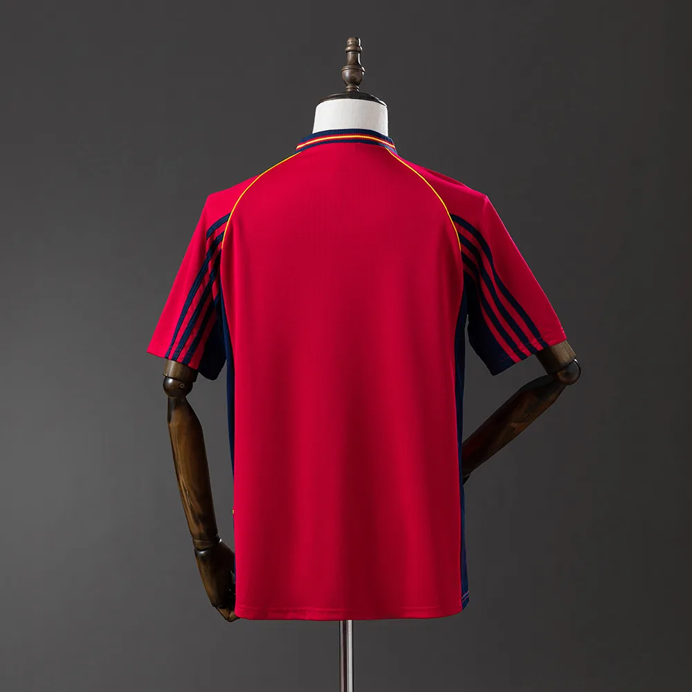 Spain 1988 Retro Spain Local Jersey 1988 — 2