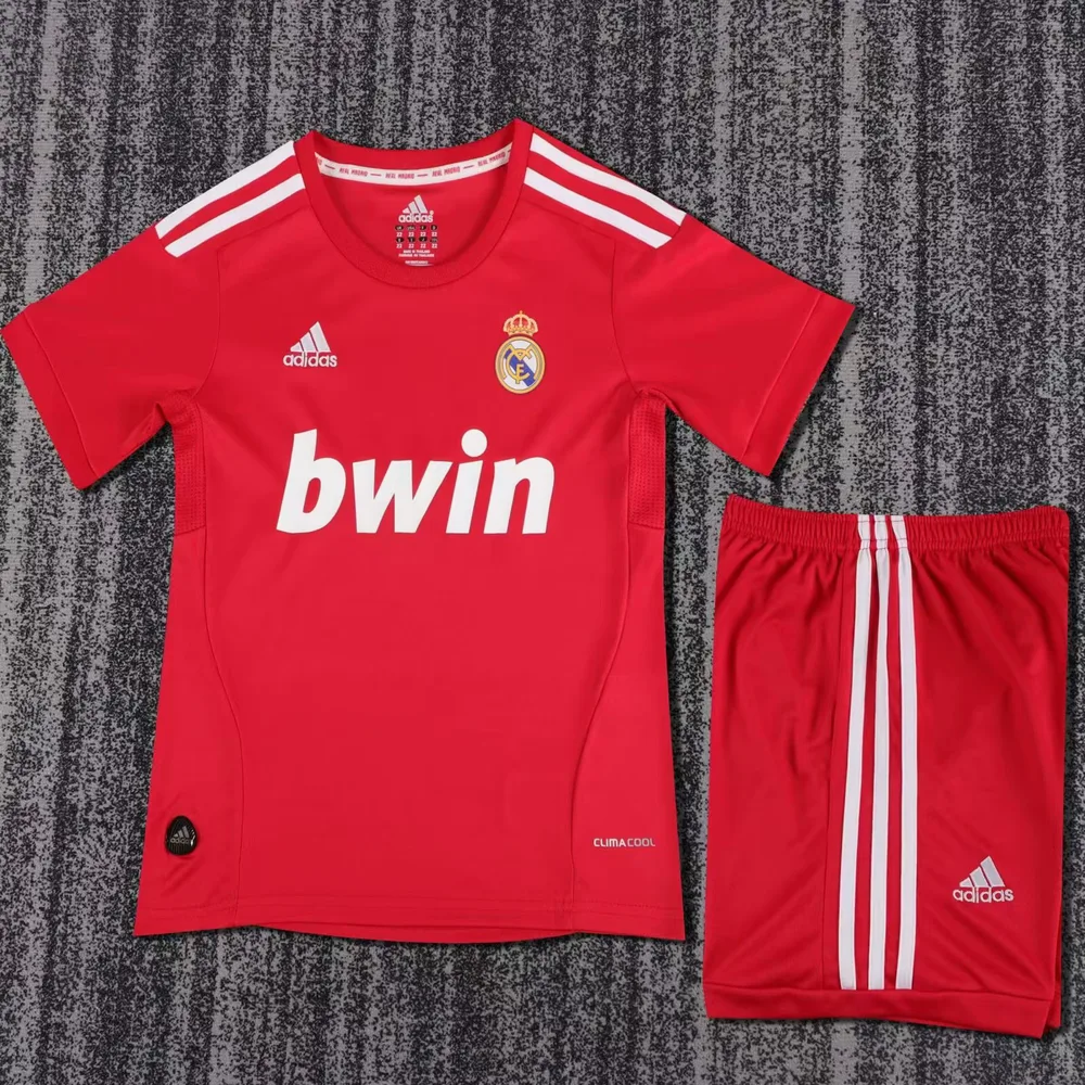 Real Madrid 2011/2012 Retro Real Madrid Tercera Visitante Camiseta de fútbol Talla infantil 2011/2012