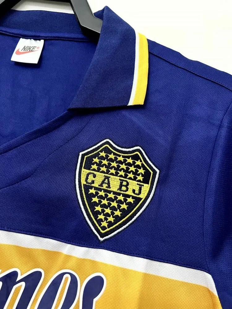 Boca Juniors 1996/1997 Retro Boca Juniors Home Football Jersey 1996/1997 — 5