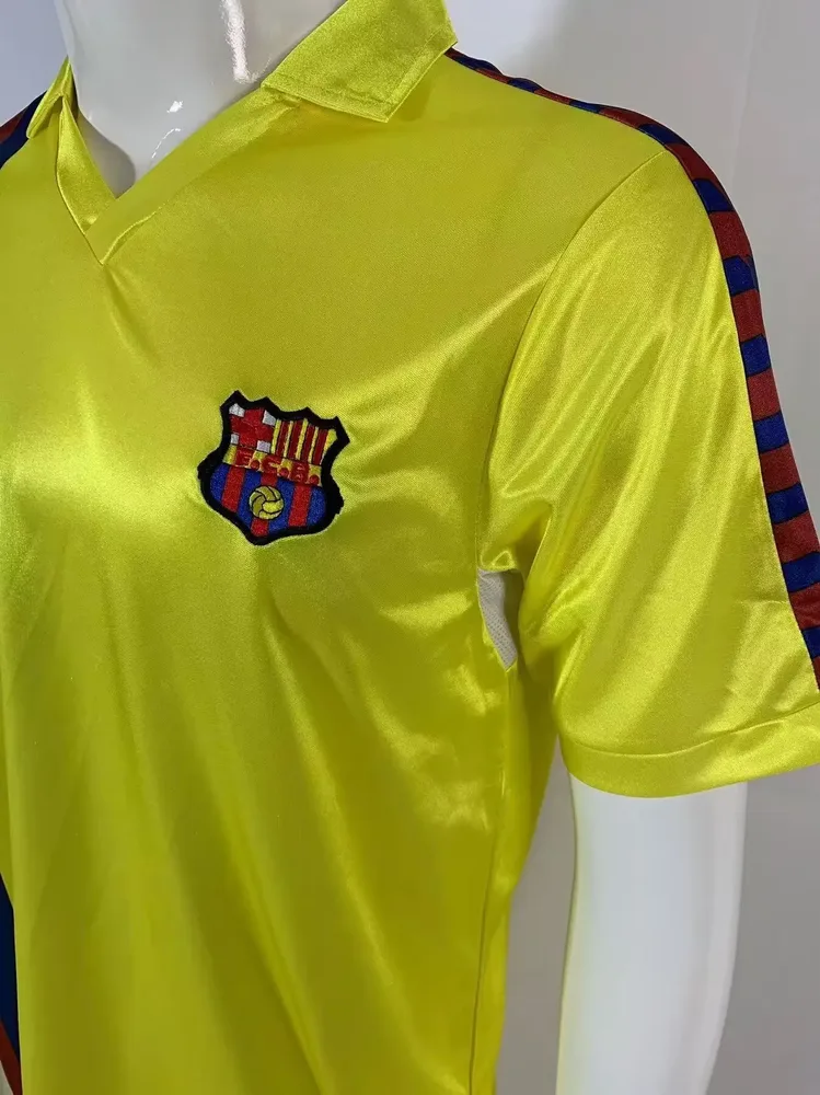 Barcelona 1982/1984 Retro Barcelona Visitante Camiseta de fútbol 1982/1984 — 3