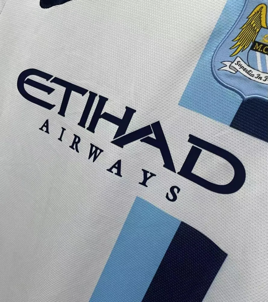 Manchester City 2013-2014 Retro Manchester City Tercera Visitante Camiseta de fútbol 2013/2014 — 5