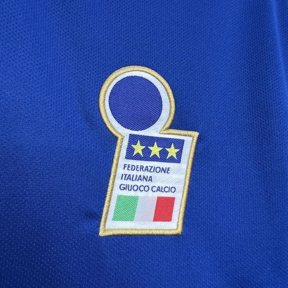 Italy 1996 Retro Italy Home Soccer Shirt 1996 — 6
