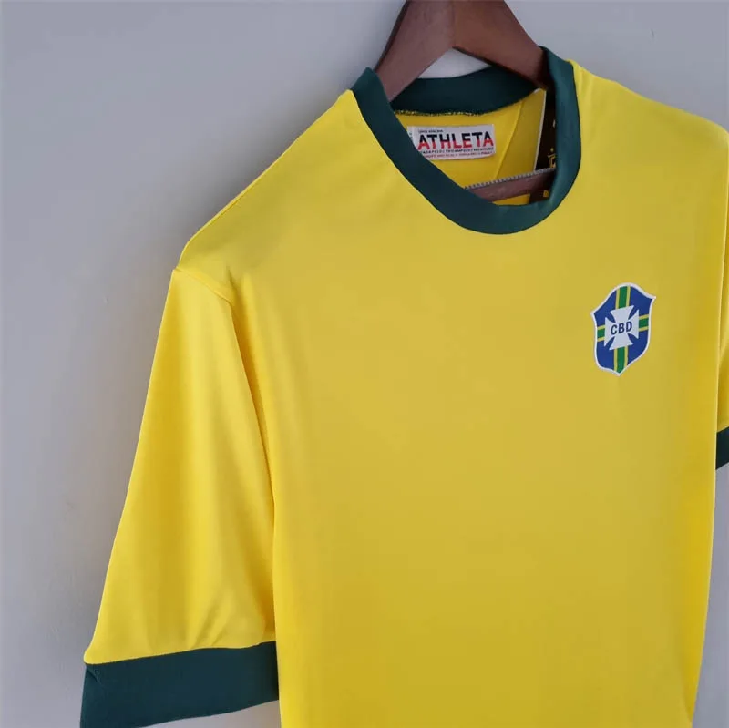 Brazil 1970 Retro Brazil Local Camiseta de fútbol 1970 — 6