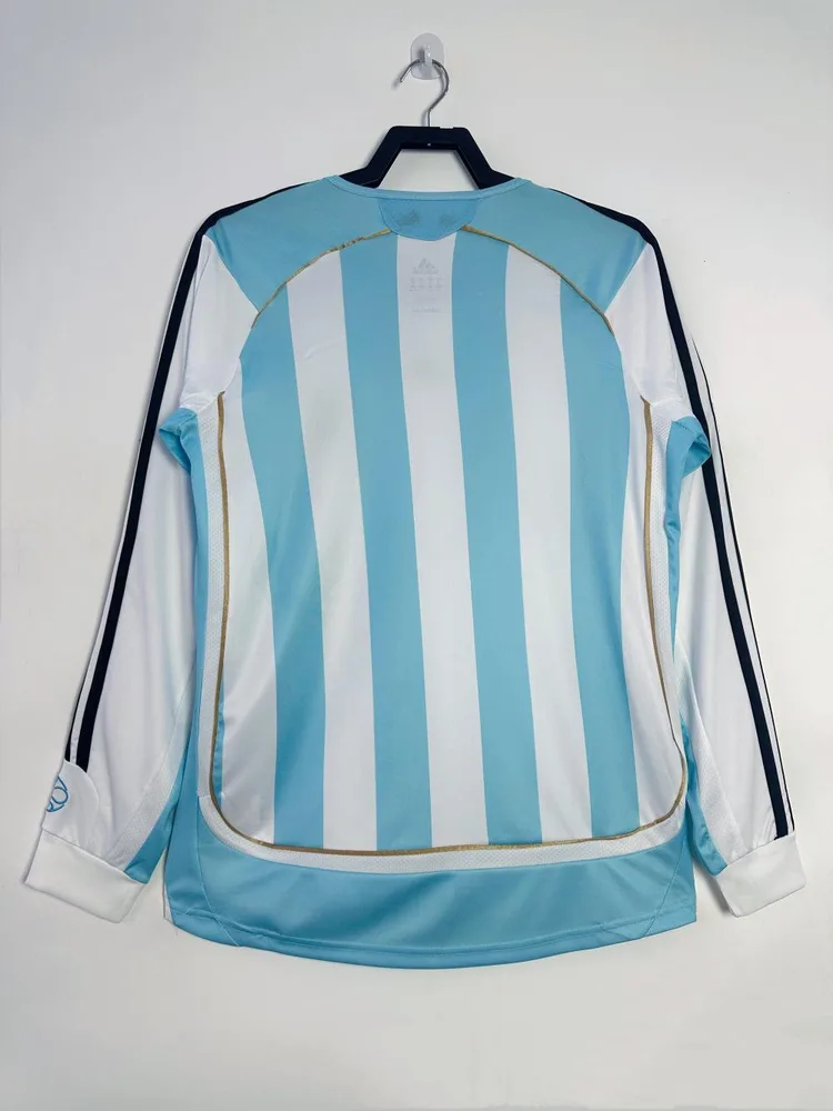 Argentina 2006 Retro Manga larga Argentina National Team Local Jersey 2006 — 2