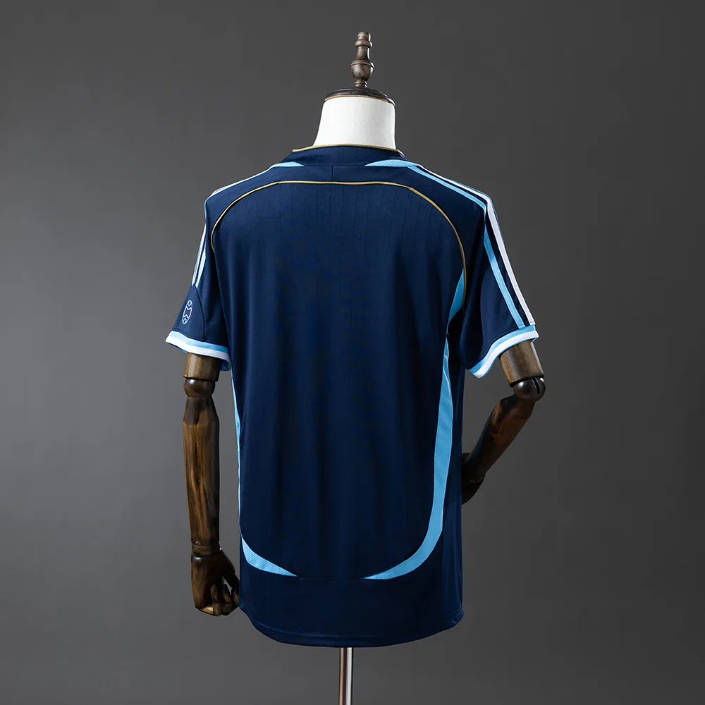 Argentina 2006 Retro Argentina National Team Visitante Camiseta de fútbol 2006 — 5
