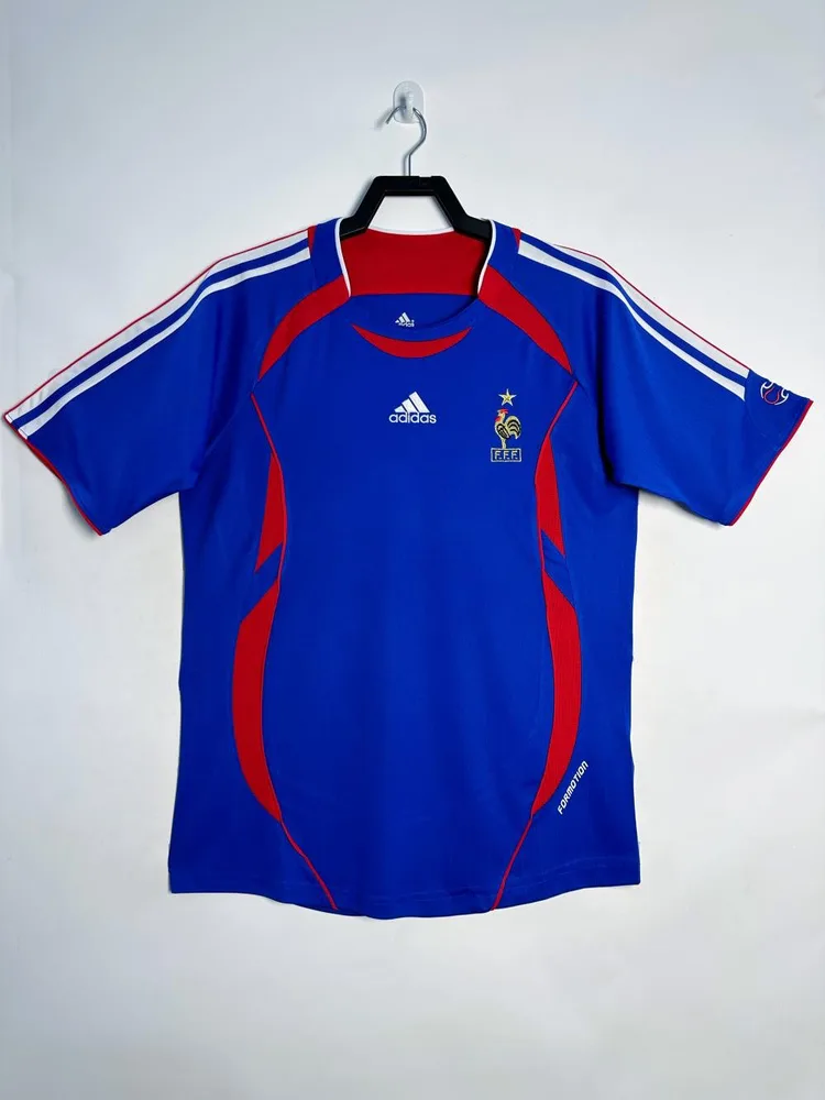 France 2006 Retro France Home Football Shirt 2006
