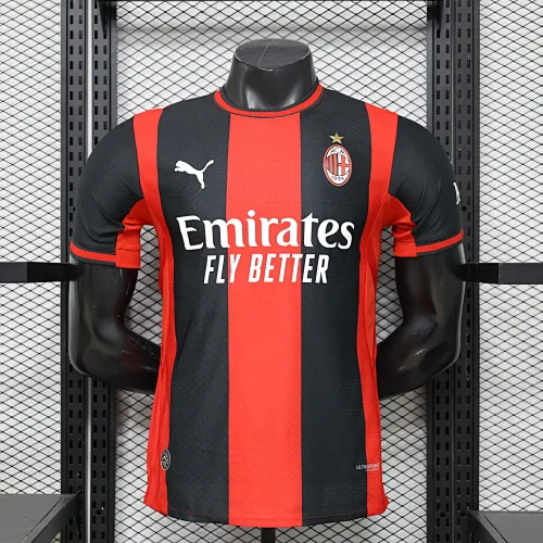 AC Milan 2026/2027 Versión jugador AC Milan Local Camiseta de fútbol 2026/27
