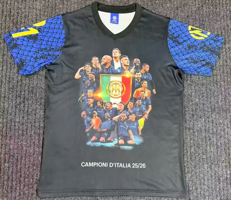 Inter Milan 2026/2027 Inter Milan Edición especial 01 Football Jersey1:1 Quality Thai 2026/27