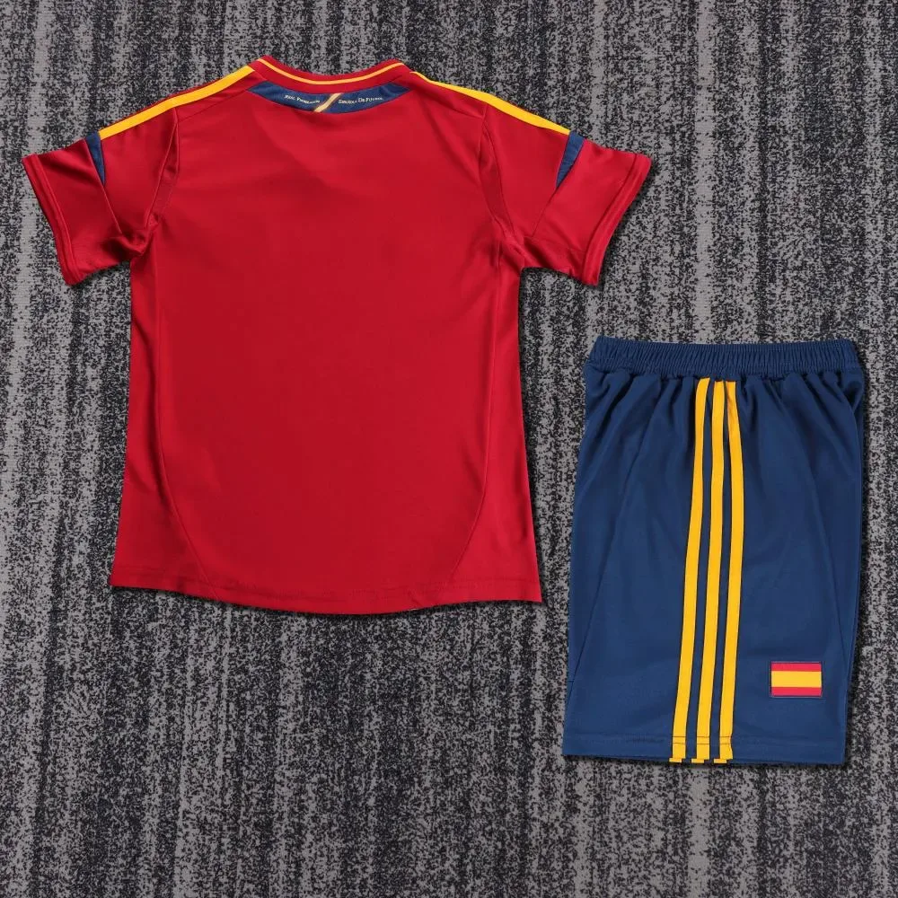 Spain 2012 Retro Spain Home Football Shirt Kids Size 2012 — 2