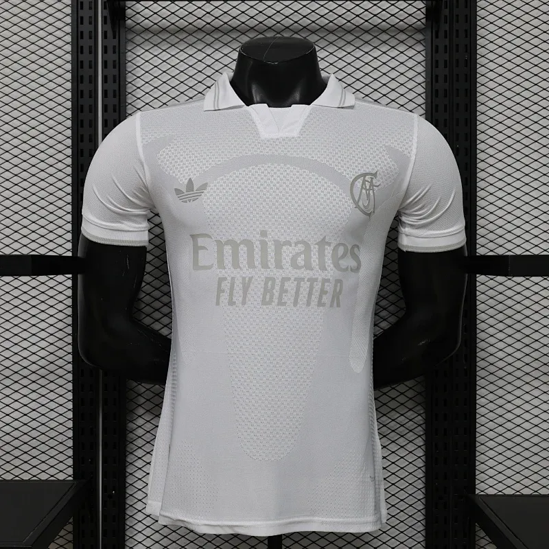 Real Madrid 2026/2027 Player Version Real Madrid 125th Anniversary Edition White Football Jersey 2026/27