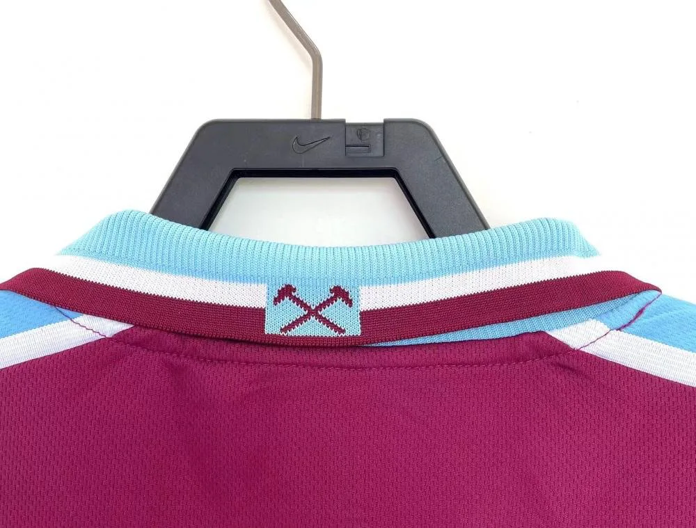 West Ham 1999-2001 Retro West Ham United Football Shirt Home 1999/2001 — 4