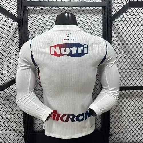 Chivas 2026/2027 Manga larga Versión jugador Chivas Visitante Camiseta de fútbol 2026/27 — 2
