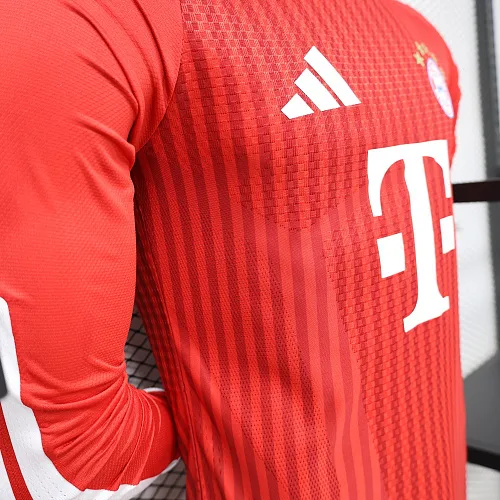 Bayern Munich 2026/2027 Long Sleeves Player Version Bayern Munich Home Football Shirt 2026/27 — 6