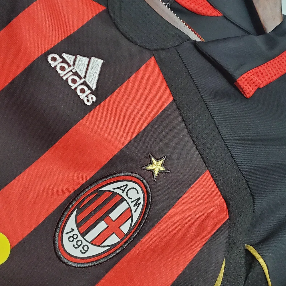 AC Milan 2006/2007 Retro AC Milan Home Football Shirt 2006/2007 — 4