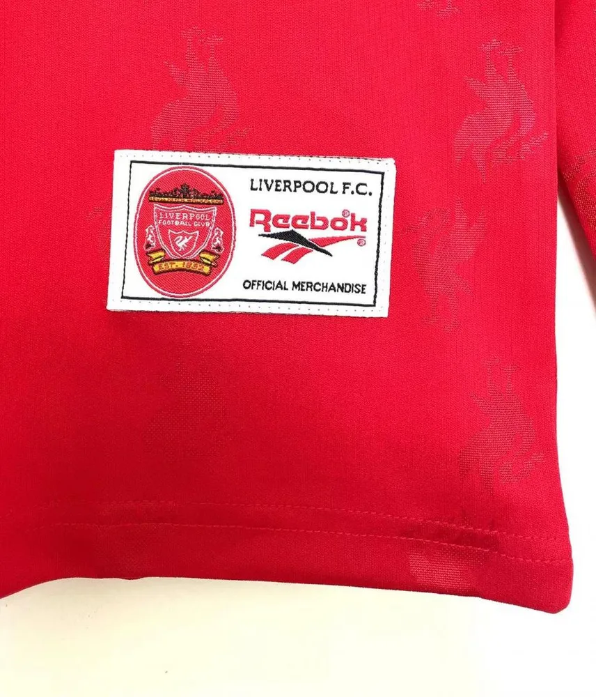 Liverpool 1996/1997 Retro Liverpool Home Football Jersey Long Sleeve 1996/1997 — 6