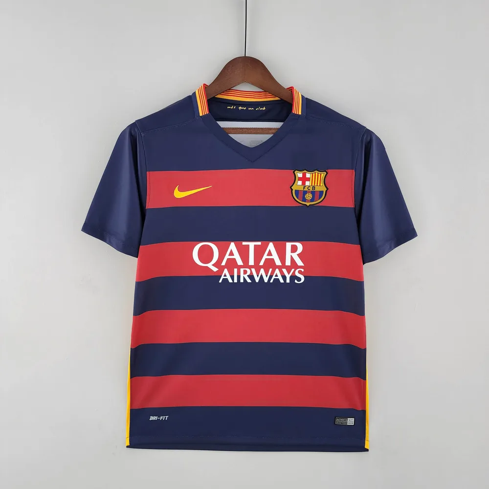 Barcelona 2015/2016 Retro Barcelona Camiseta de fútbol Local 2015/2016