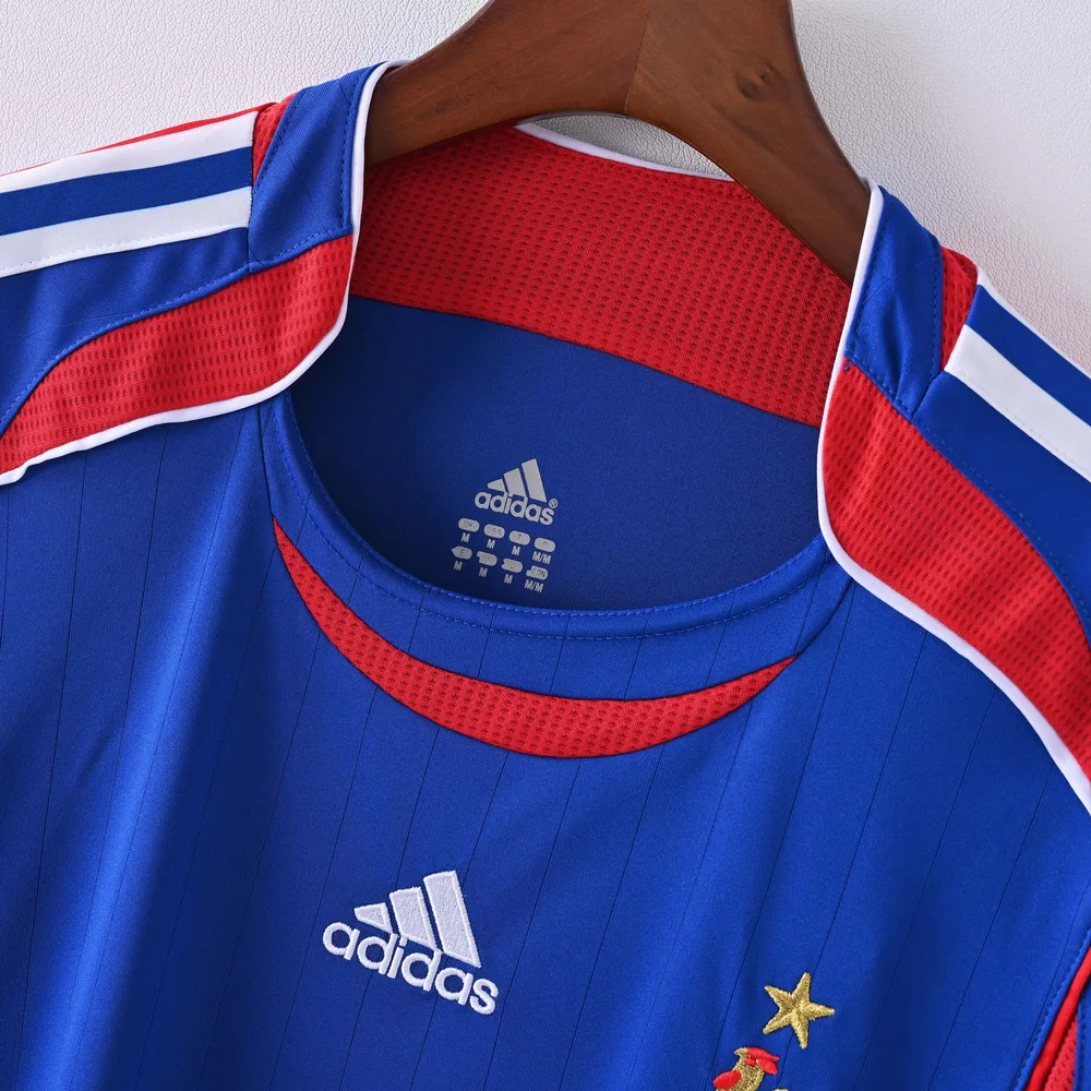 France 2006 Retro France Home Football Shirt 2006 — 3
