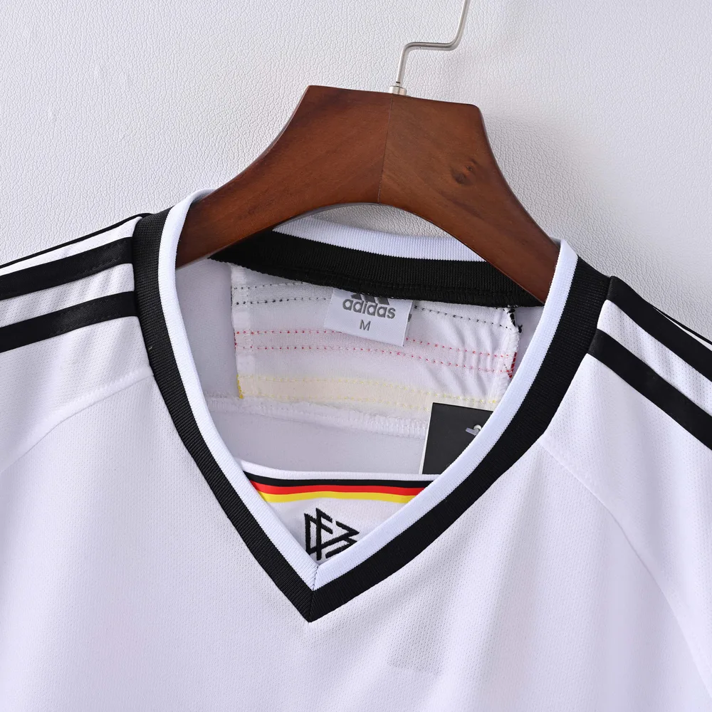Germany 1998 Retro Germany Home Soccer Jersey Football Shirt 1998 — 3
