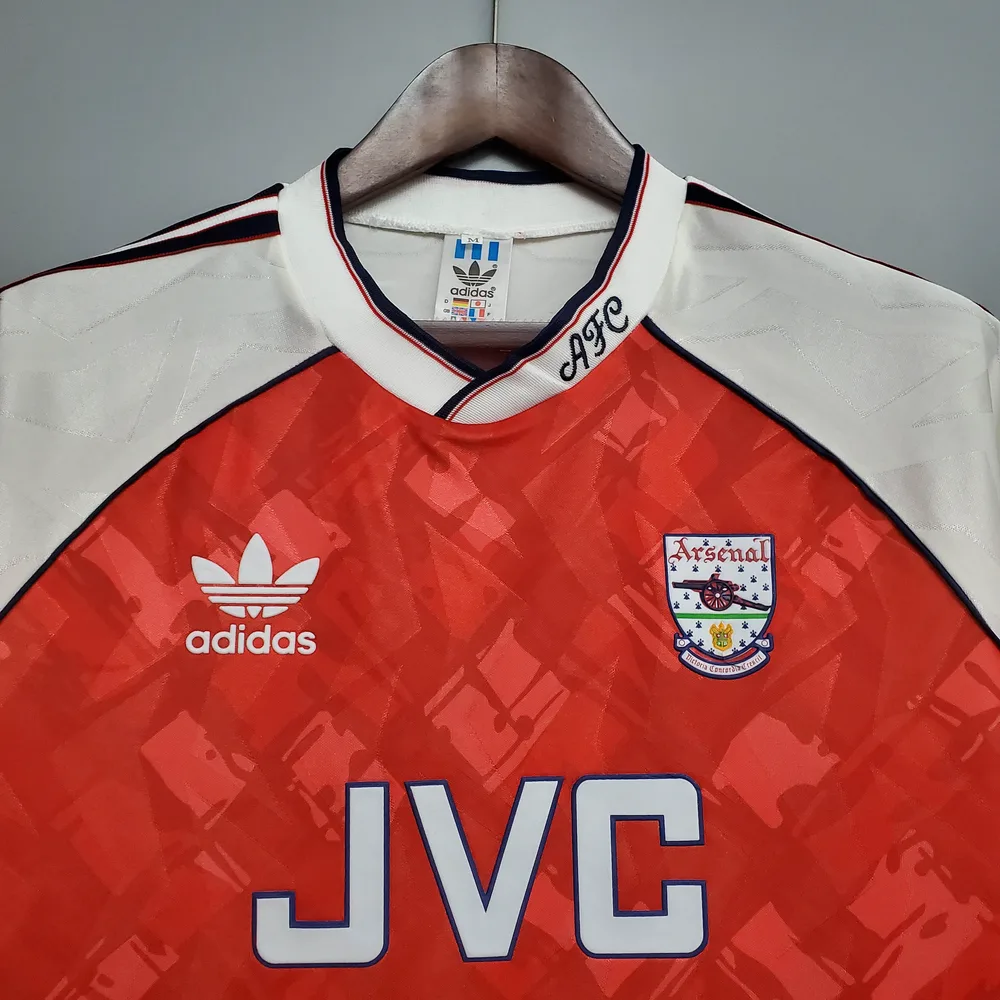 Arsenal 1990/1992 Retro Arsenal Home Football Shirt 1990/1992 — 3