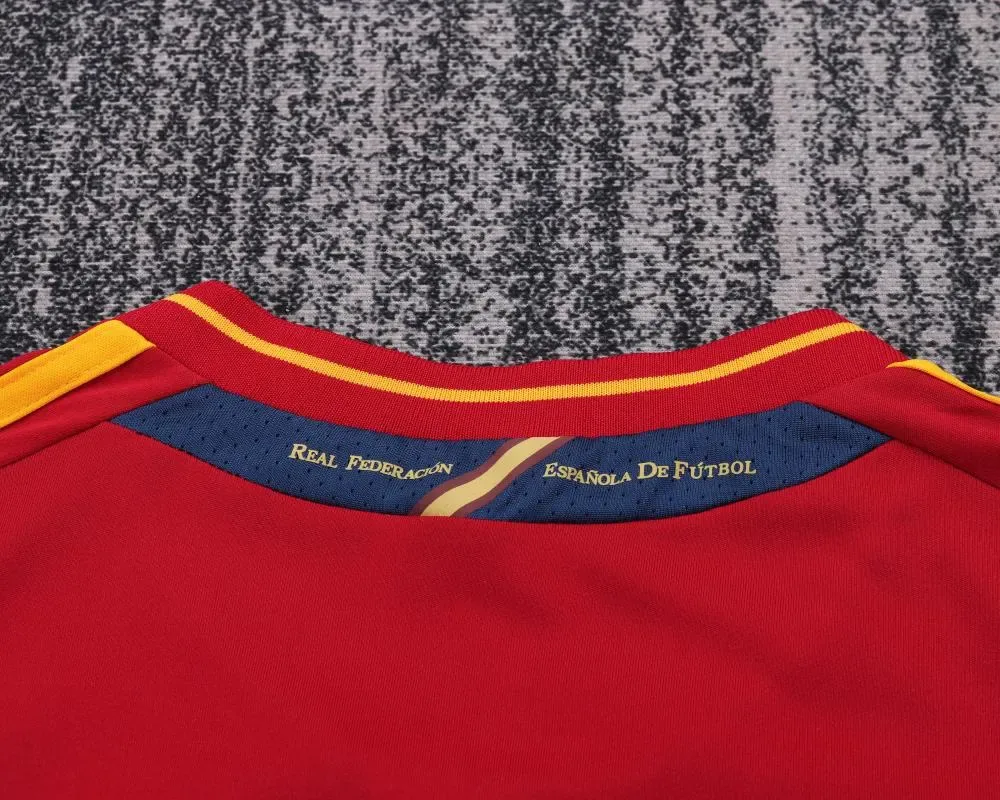 Spain 2012 Retro Spain Home Football Shirt Kids Size 2012 — 3