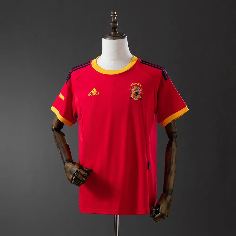 Spain 2002 Retro Spain Local Camiseta de fútbol 2002