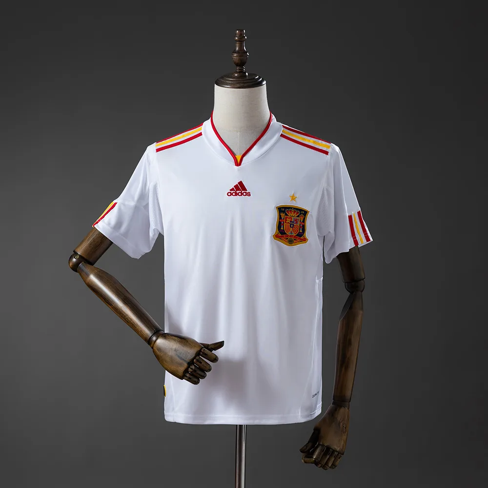 Spain 2011/2012 Retro Spain Visitante Camiseta de fútbol 2011/2012