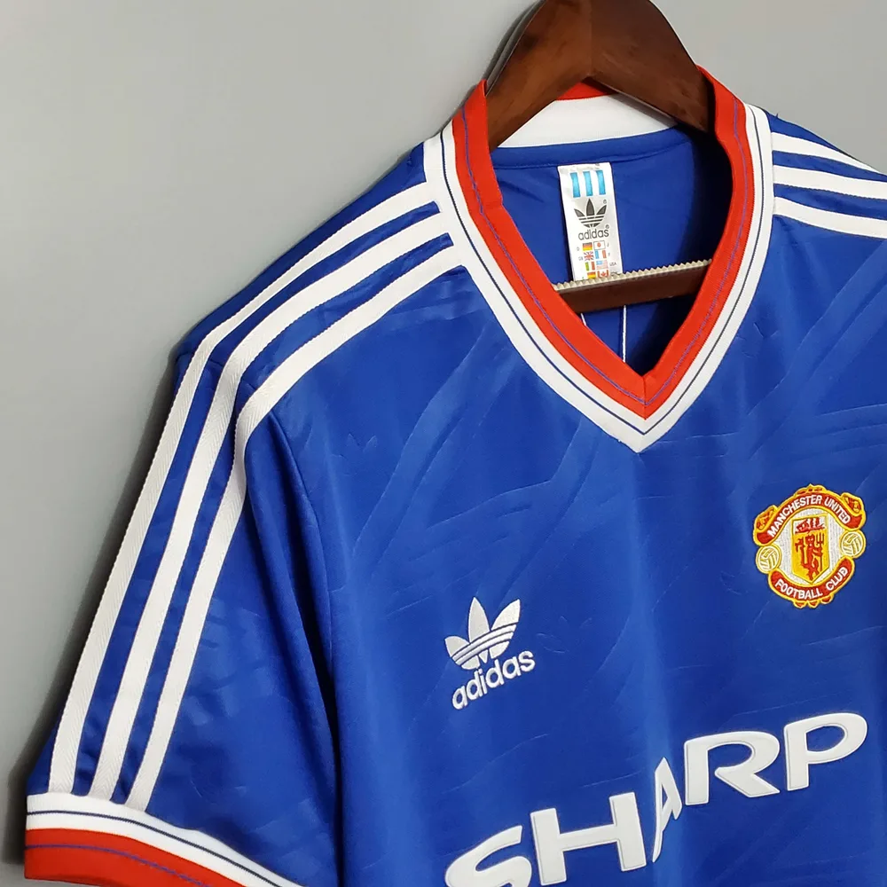 Manchester United 1986/1988 Retro Manchester United Third Away Football Shirt 1986/1988 — 5