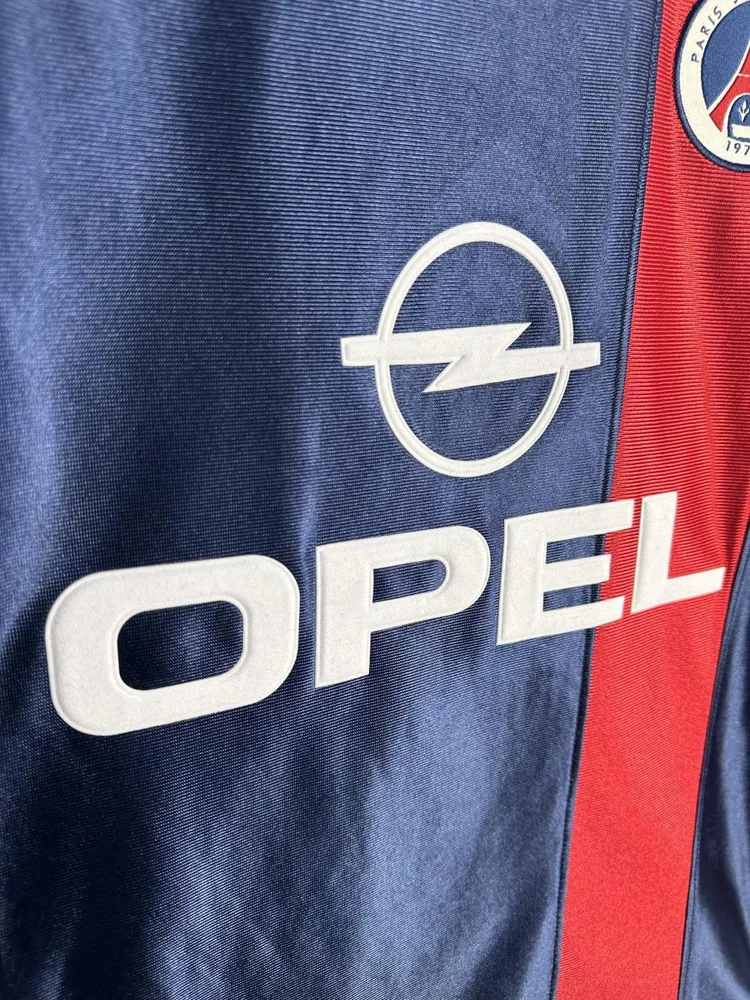 Paris Saint-Germain 2001/2002 Retro Manga larga Psg Paris Saint-Germain Local Camiseta de fútbol 2001/2002 — 4