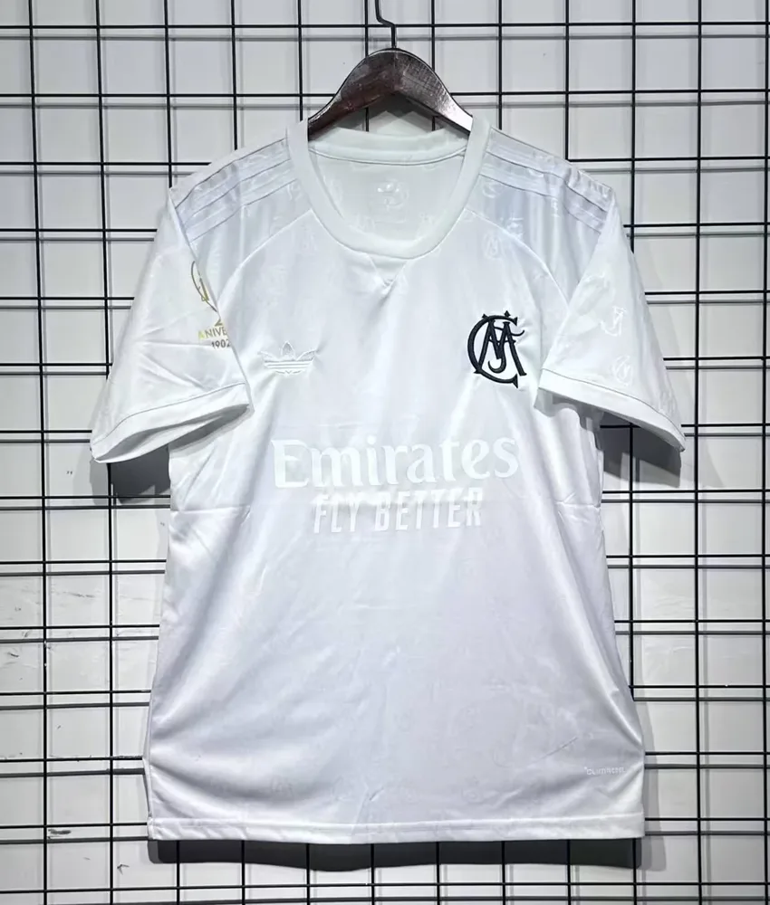 Real Madrid 2026/2027 Real Madrid 125th Anniversary Edition White Football Jersey 2026/27