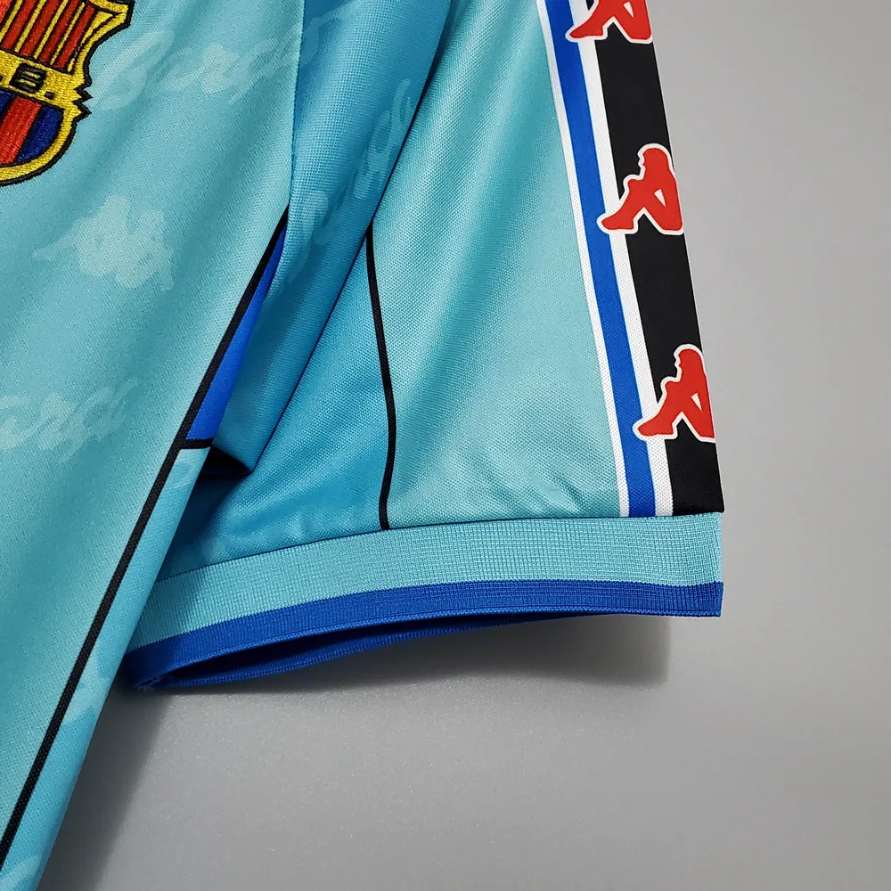 Barcelona 1996/1997 Retro Barcelona Away Football Shirt 1996/1997 — 8