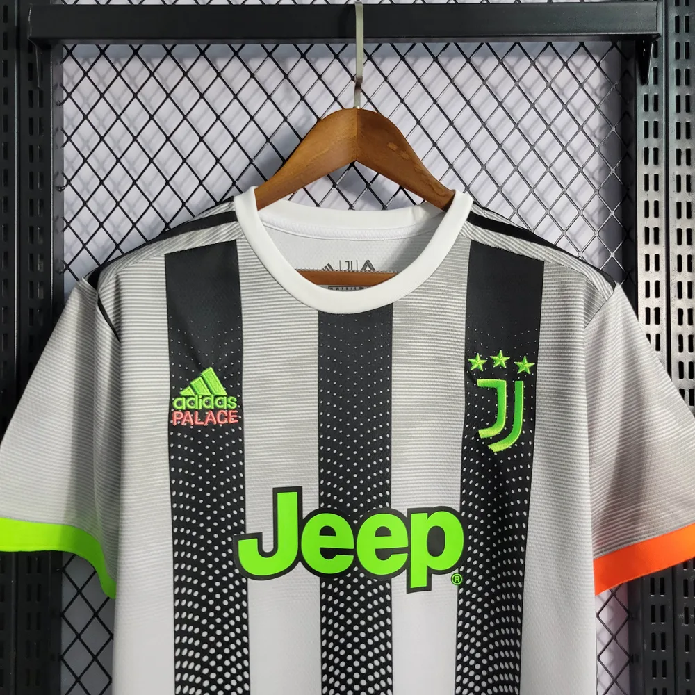 Juventus 2019/2020 Retro Juventus Joint Edition Black and White Stripes Soccer Jersey 2019/2020 — 3