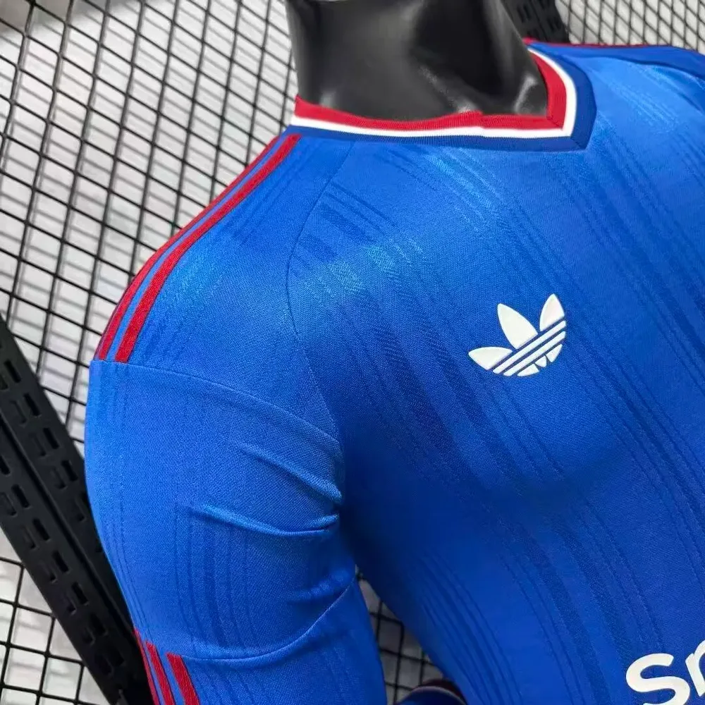Manchester United 2026/2027 Manga larga Versión jugador Manchester United Visitante Camiseta de fútbol 2026/27 — 8