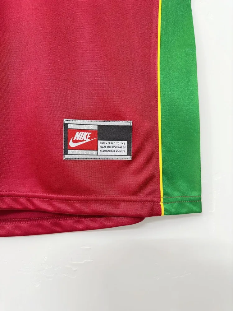 Portugal 1998 Retro Portugal Home Football Shirt 1998 — 9