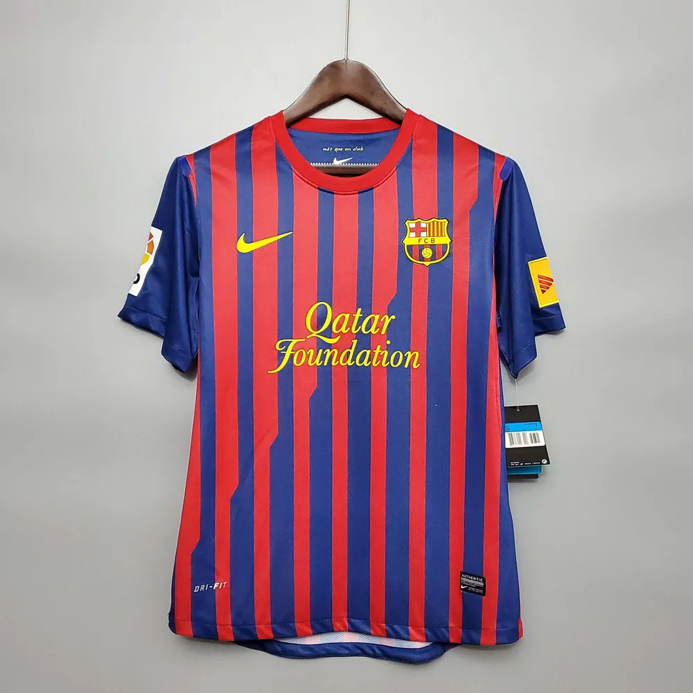 Barcelona 2011/2012 Retro Barcelona Local Camiseta de fútbol 2011/2012