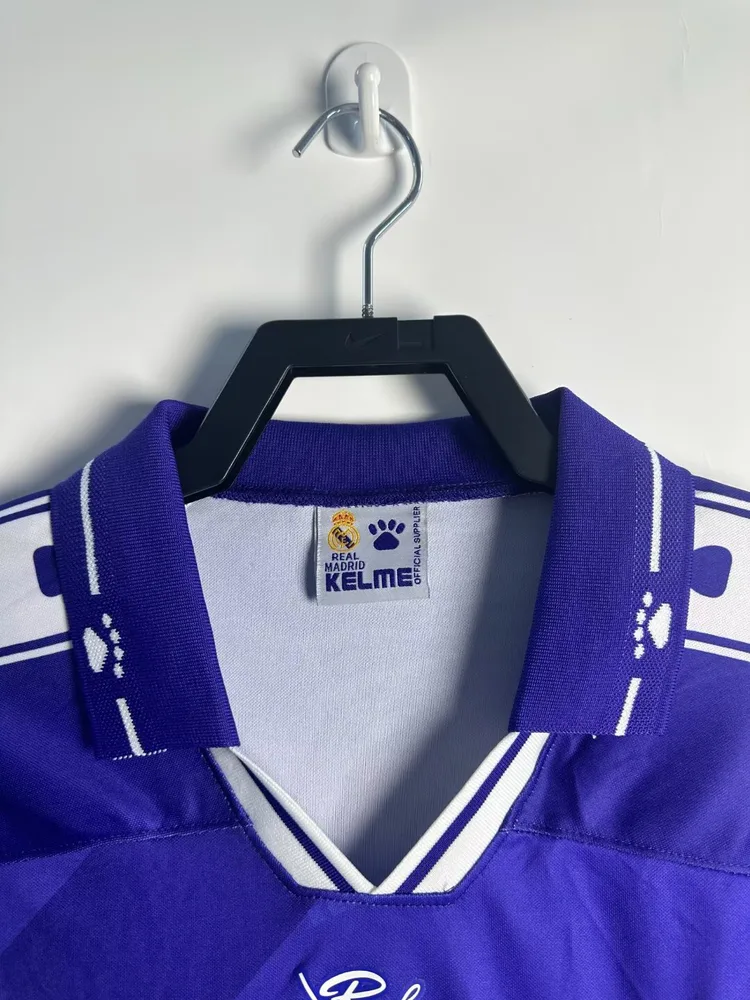 Real Madrid 1994/1996 Retro Real Madrid Visitante Camiseta de fútbol 1994/1996 — 3