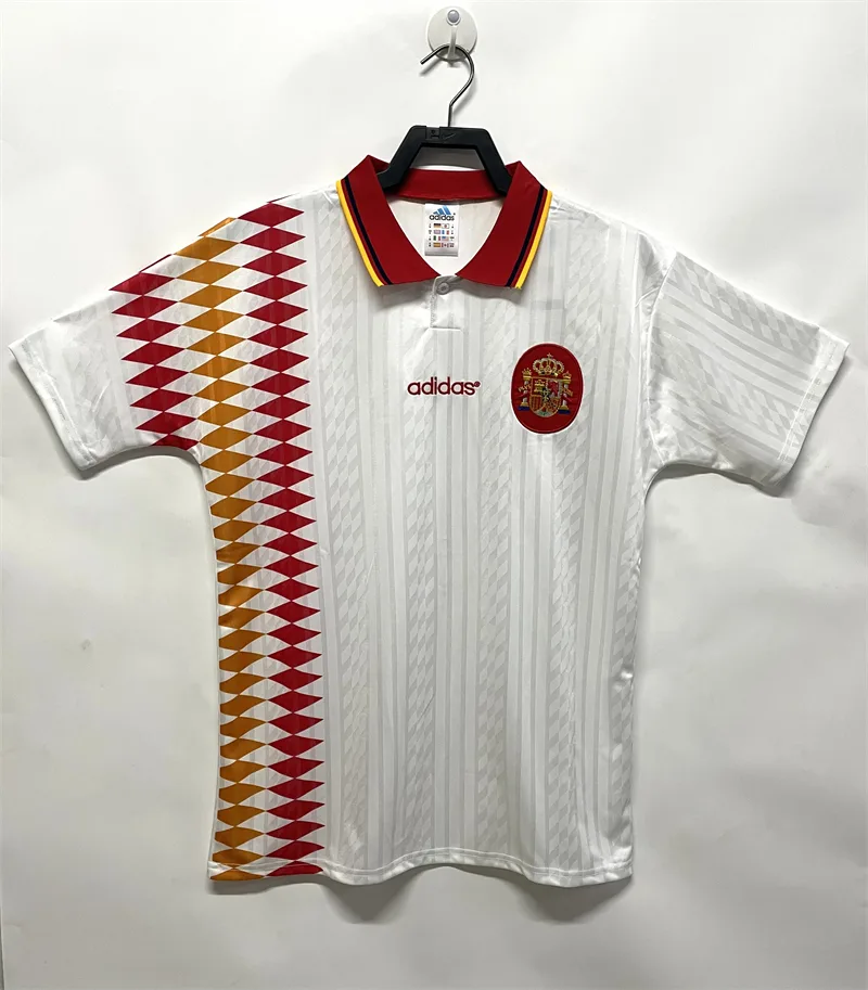 Spain 1994 Retro Spain Visitante Camiseta de fútbol 1994