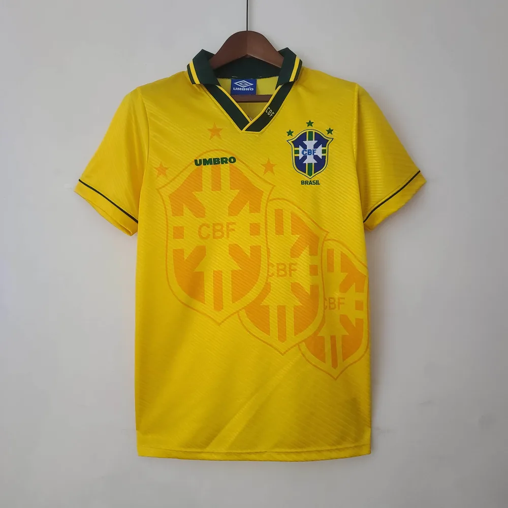 Brazil 1994 Retro Brazil Local Camiseta de fútbol 1994