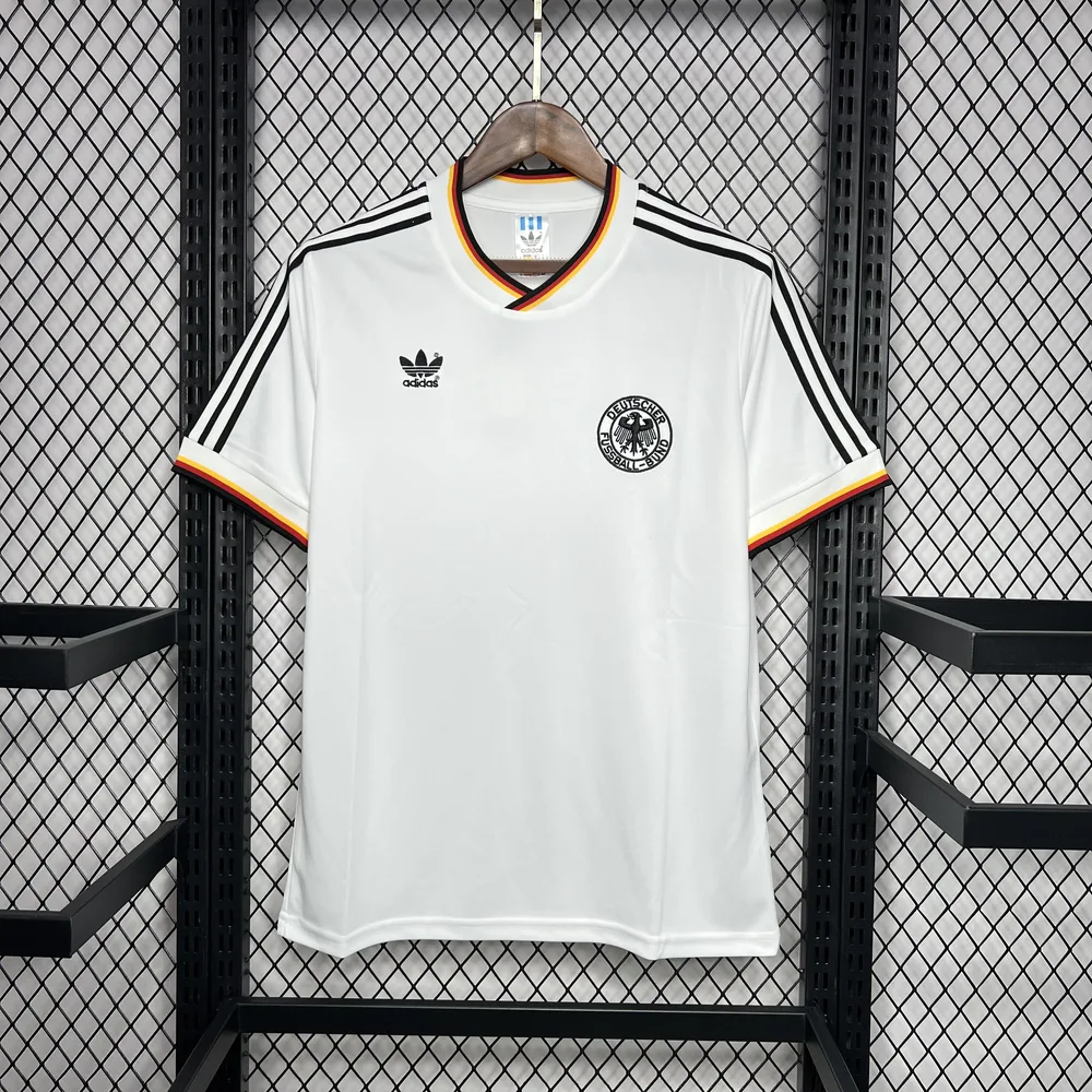Germany 1986 Retro Camiseta de fútbol Germany Local 1986