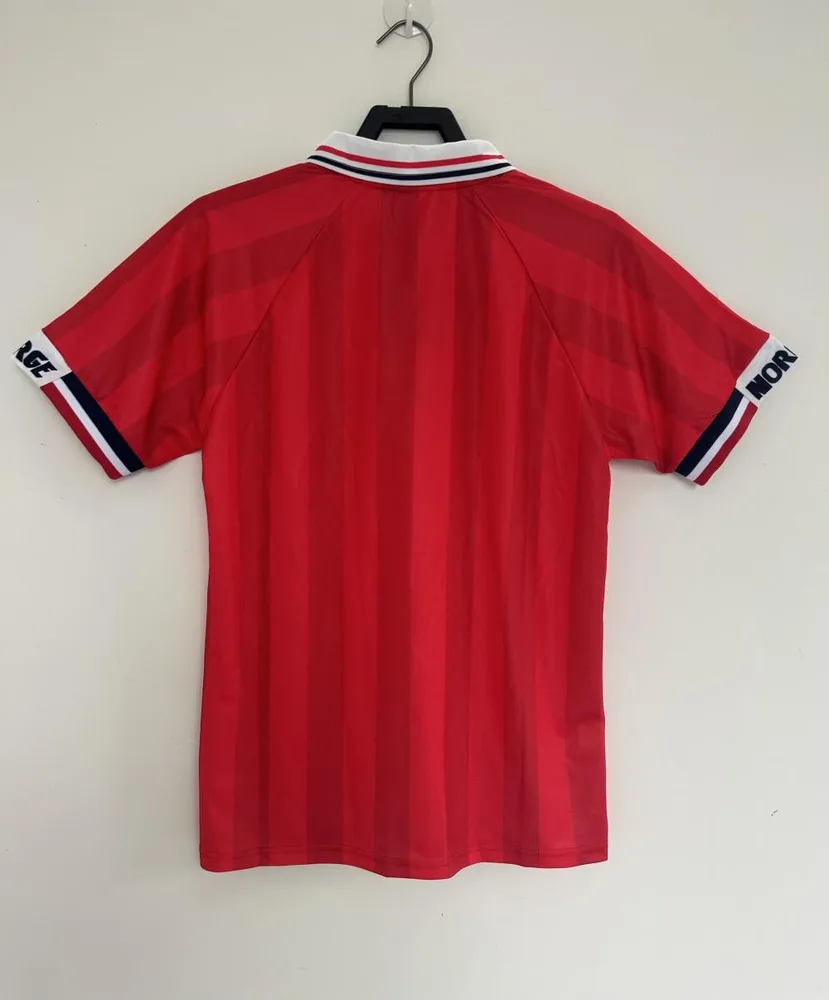 Norway 1998-1999 Retro Norway National Team Home Football Shirt 1998/1999 — 2