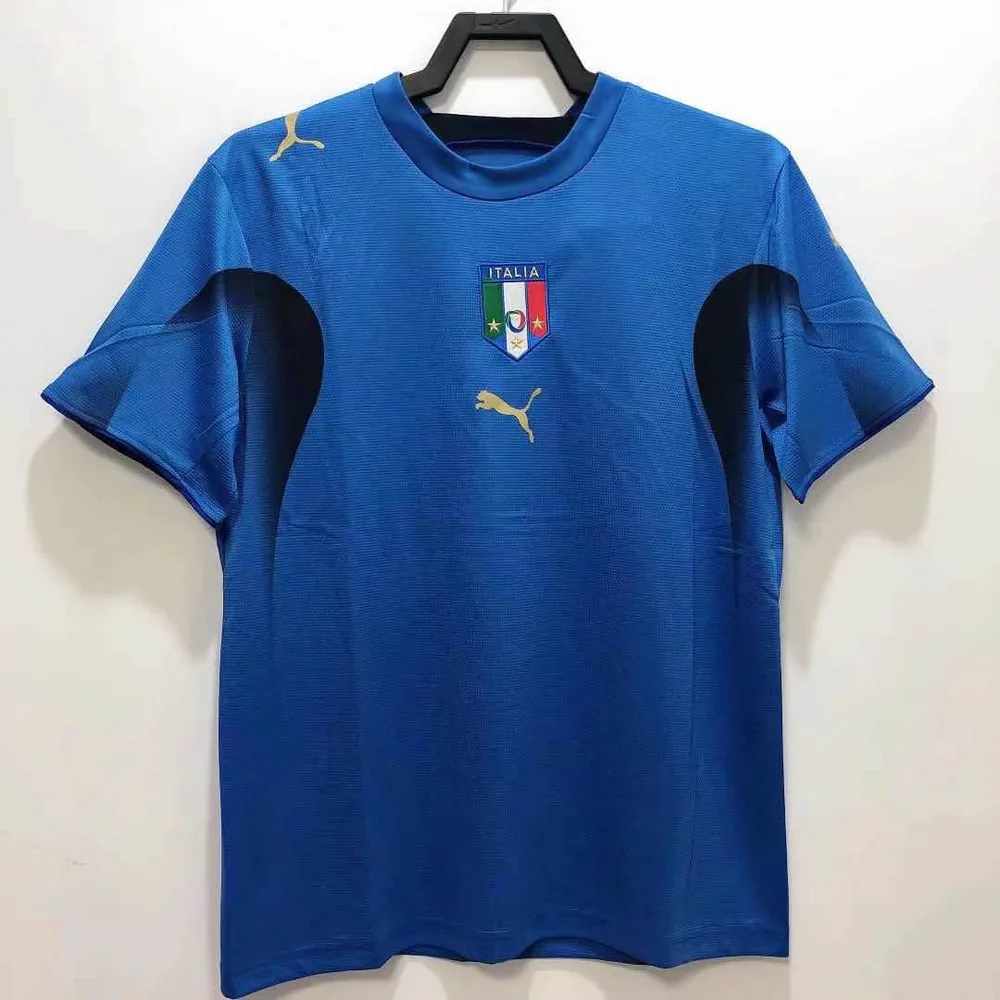 Italy 2006 Retro Italy Local Camiseta de fútbol 2006