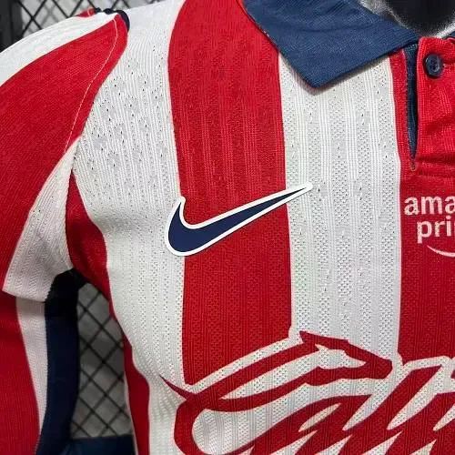 Chivas 2026/2027 Manga larga Versión jugador Chivas Local Camiseta de fútbol 2026/27 — 6