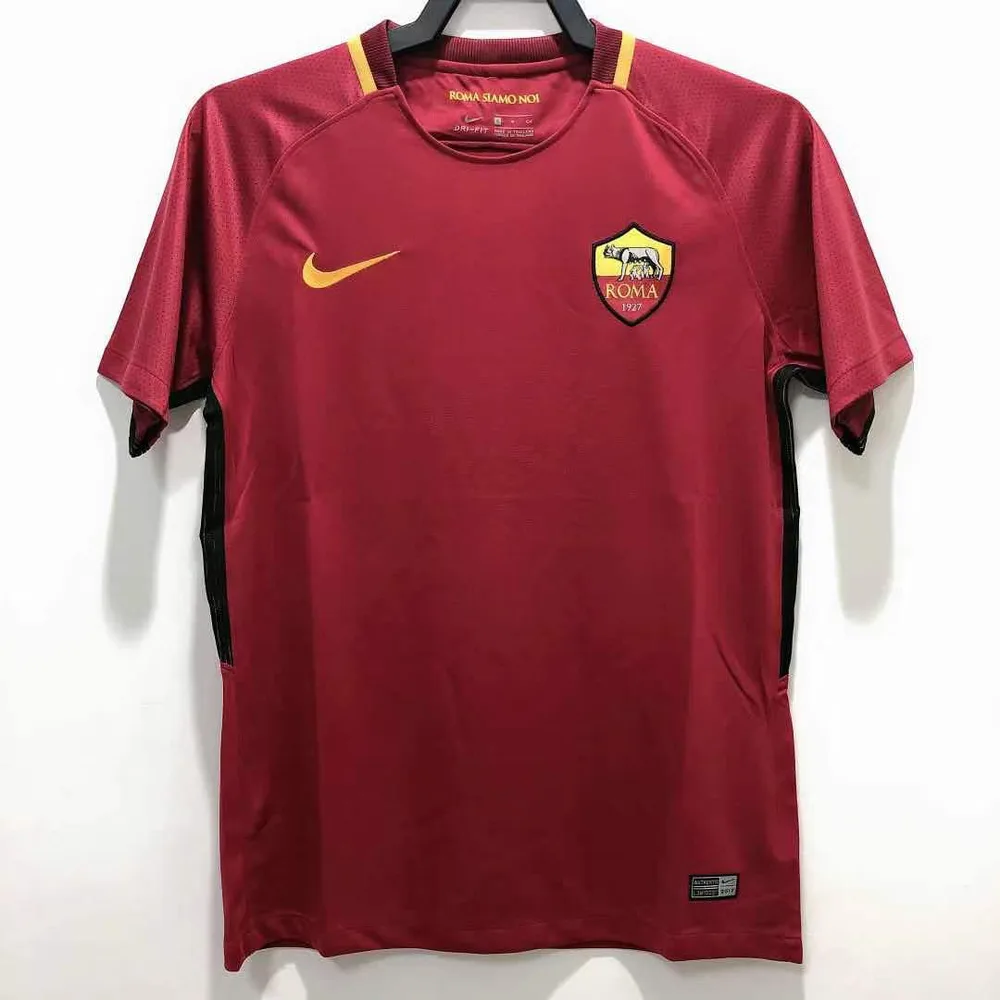 AS Roma 2017/2018 Retro Roma Home Soccer Jersey 2017/2018 — 1