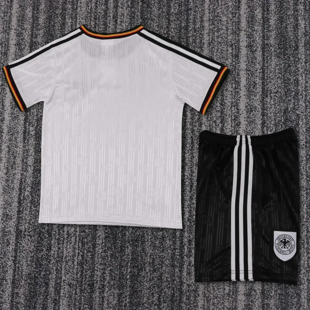 Germany 1996 Retro Germany Local Camiseta de fútbol Talla infantil 1996 — 2