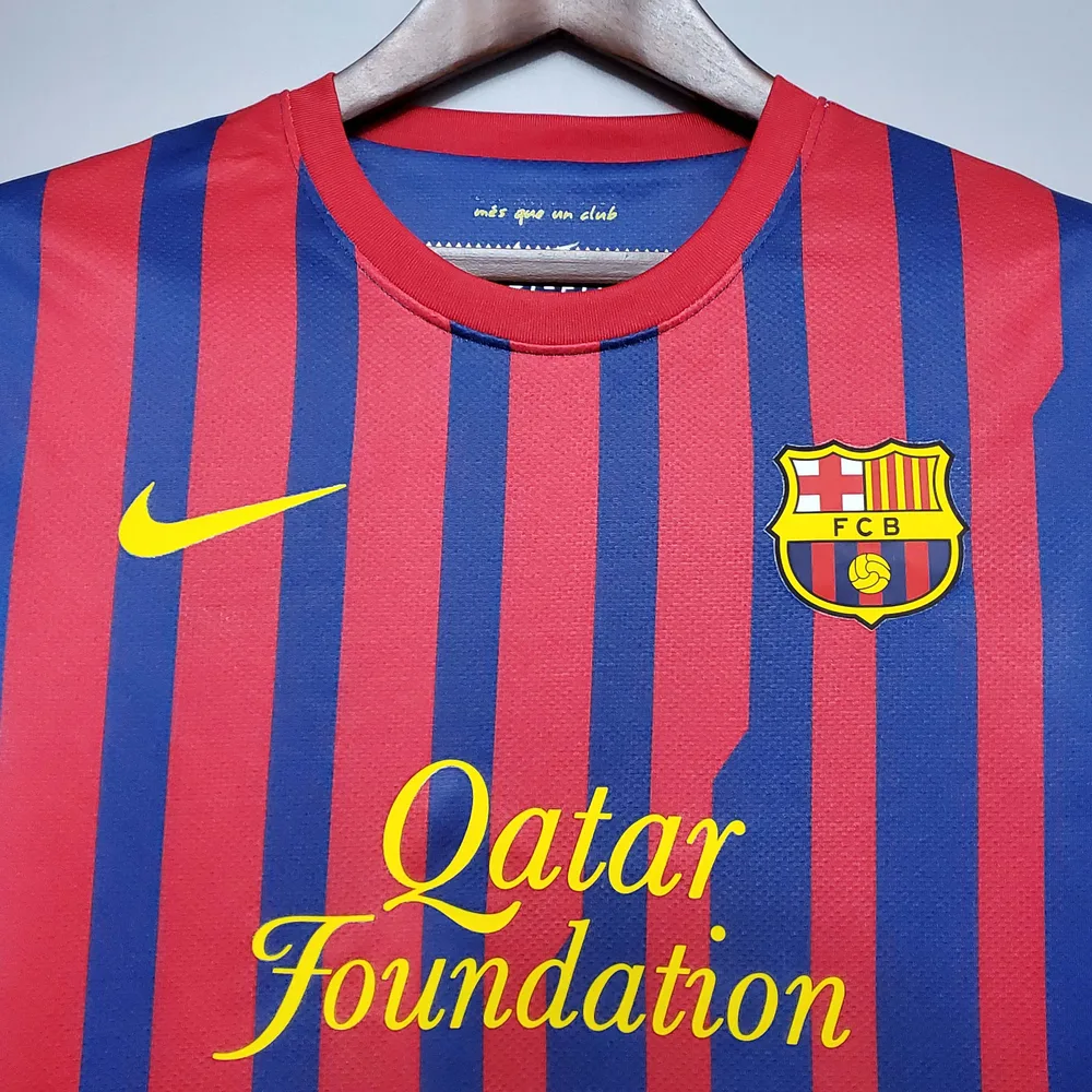 Barcelona 2011/2012 Retro Barcelona Local Camiseta de fútbol 2011/2012 — 3