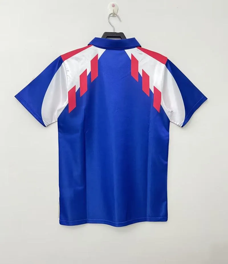 France 1990 Retro France Home Football Shirt 1990 — 2