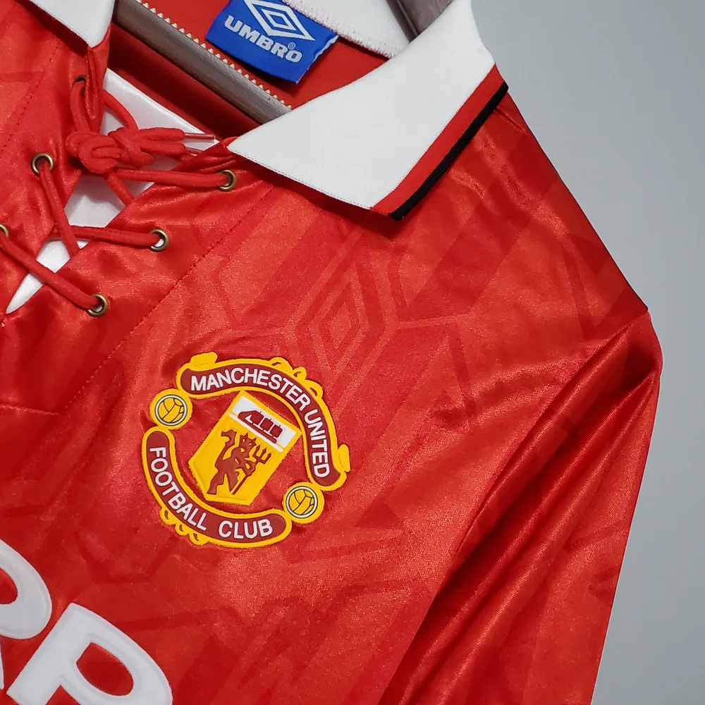 Manchester United 1992/1994 Retro Manchester United Home Football Shirt 1992/1994 — 5